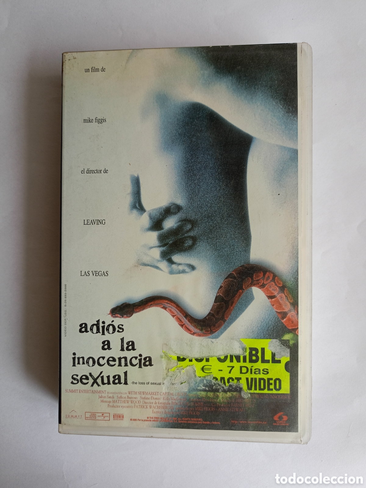 Cinema: VHS - ADIOS A LA INOCENCIA SEXUAL de MIKE FIGGIS con JULIAN SANDS