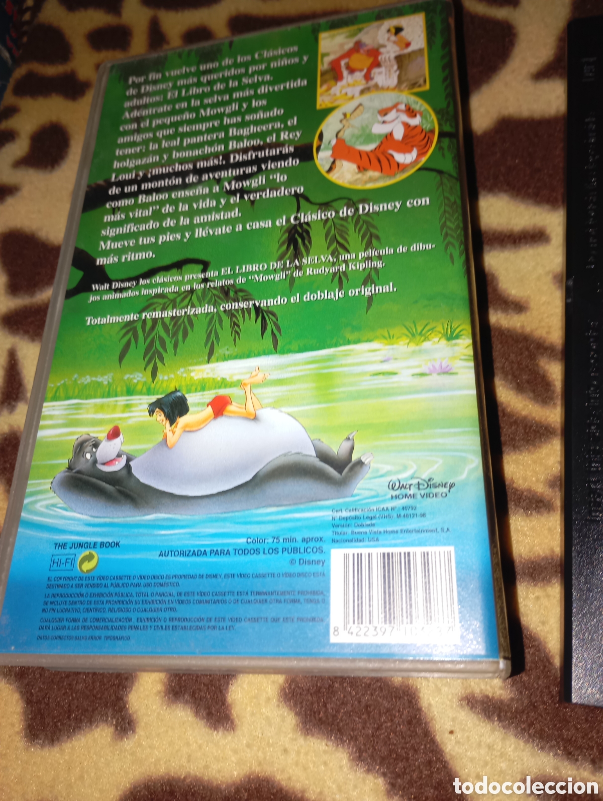 Cine: Vhs- el libro de la selva- vd - Foto 3