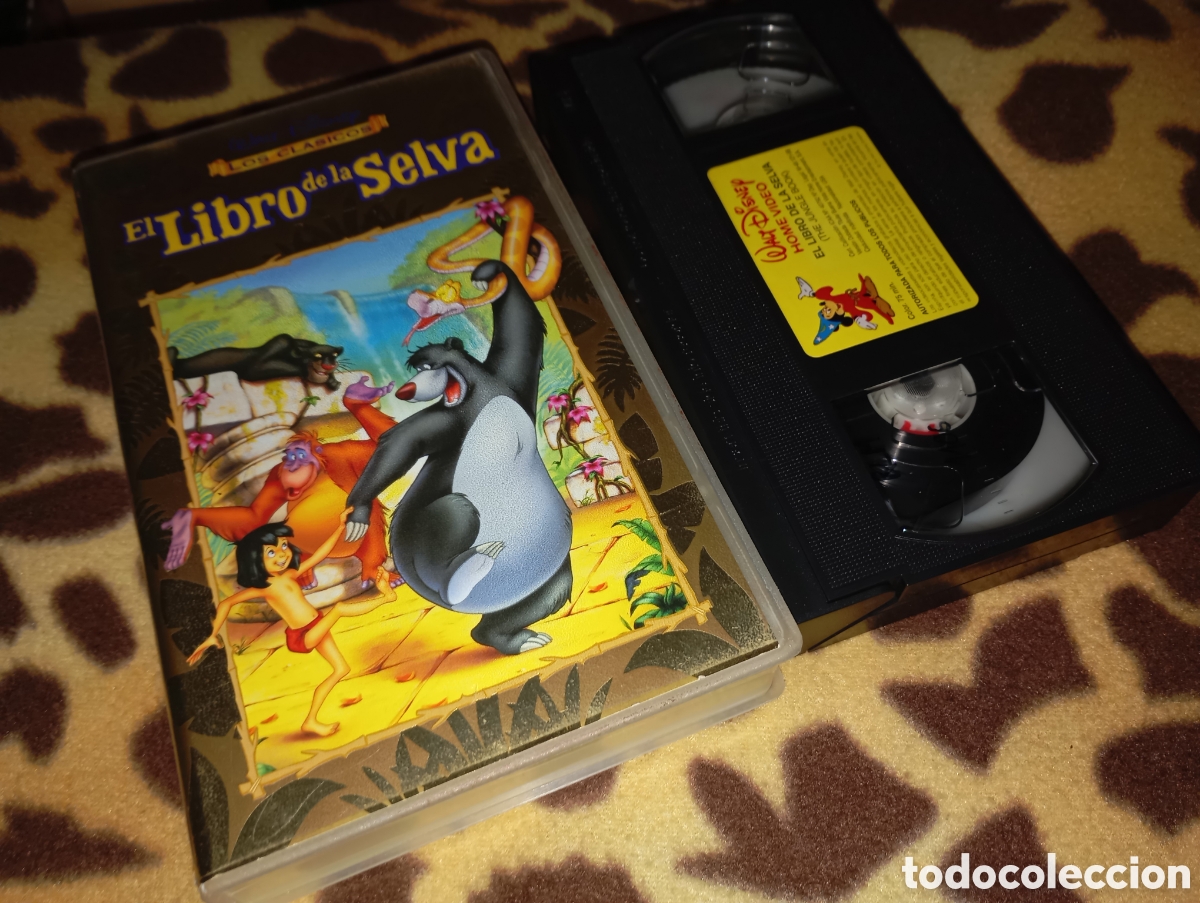 Cine: Vhs- el libro de la selva- vd - Foto 1