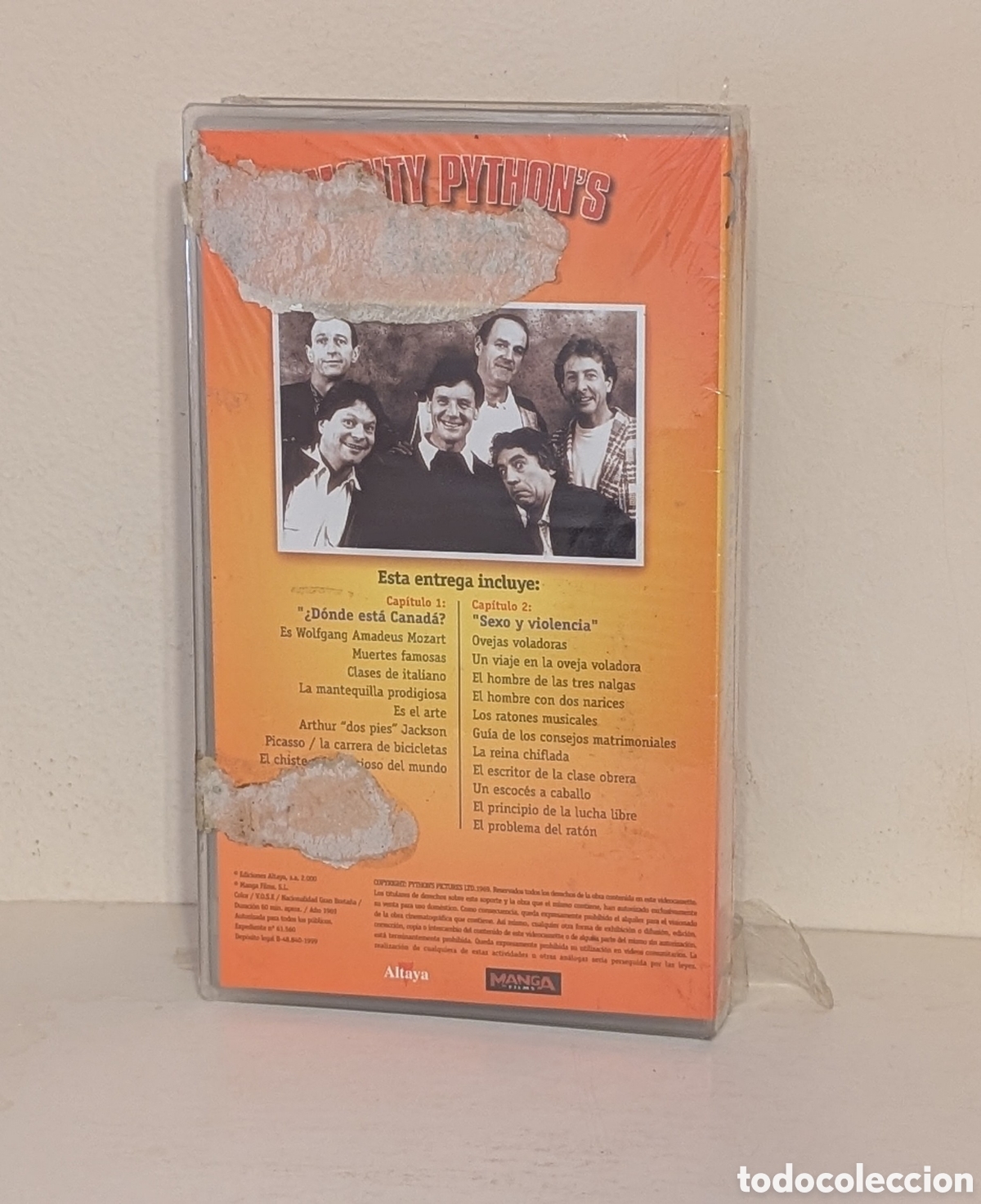 Cine: Pel&iacute;cula Monty Python. VHS. Flying Circus. Sin abrir - Foto 2