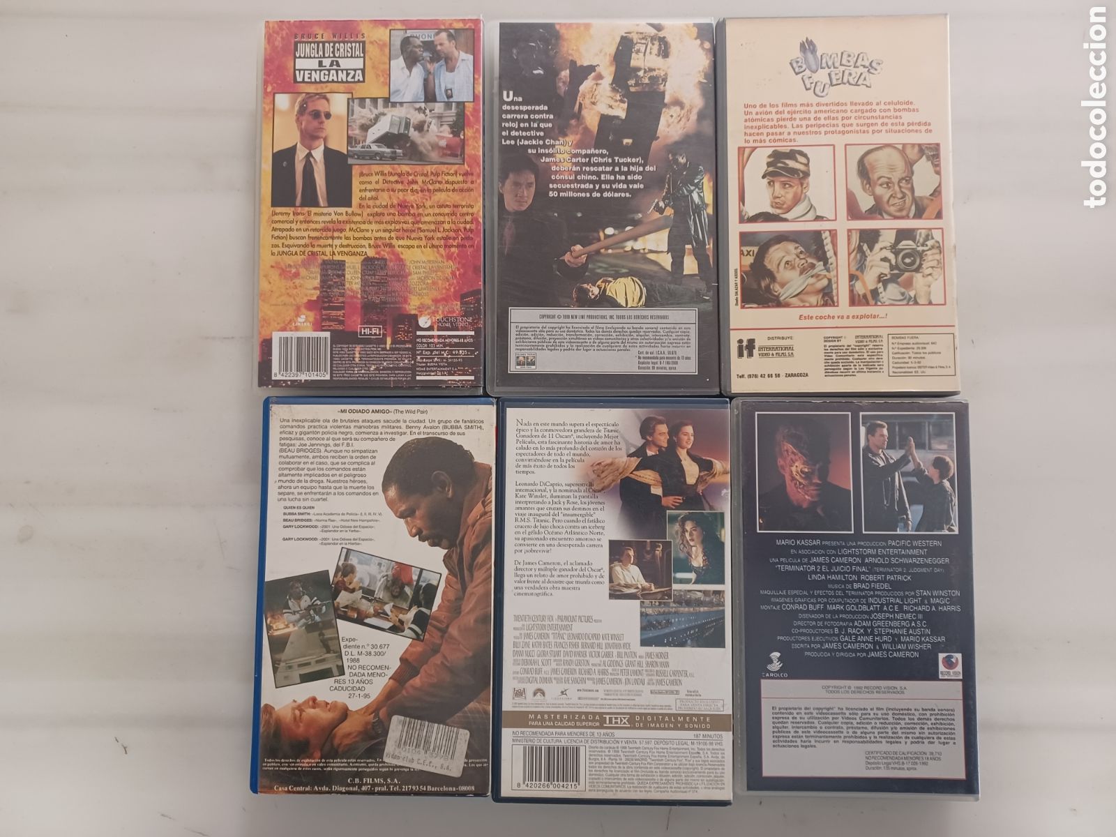 Cine: 6 pel&iacute;culas variadas vhs - Foto 2