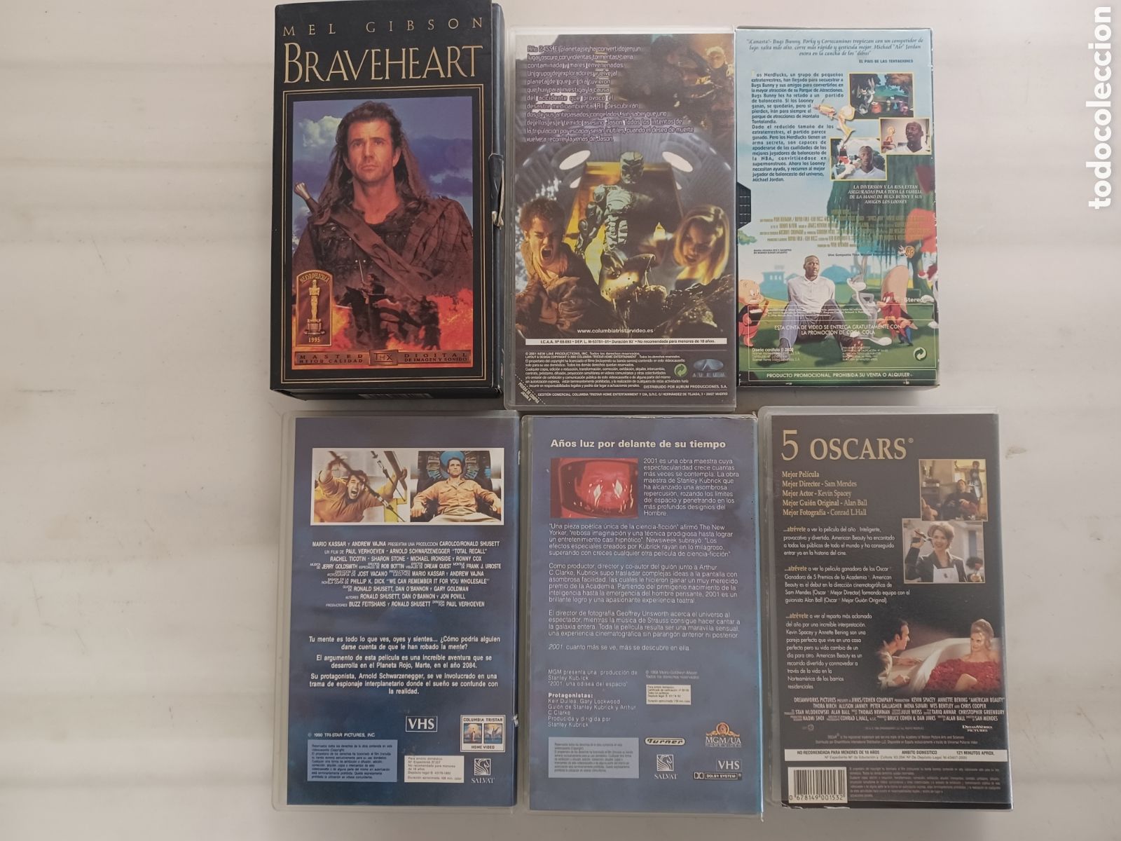 Cine: 6 pel&iacute;culas variadas vhs - Foto 2