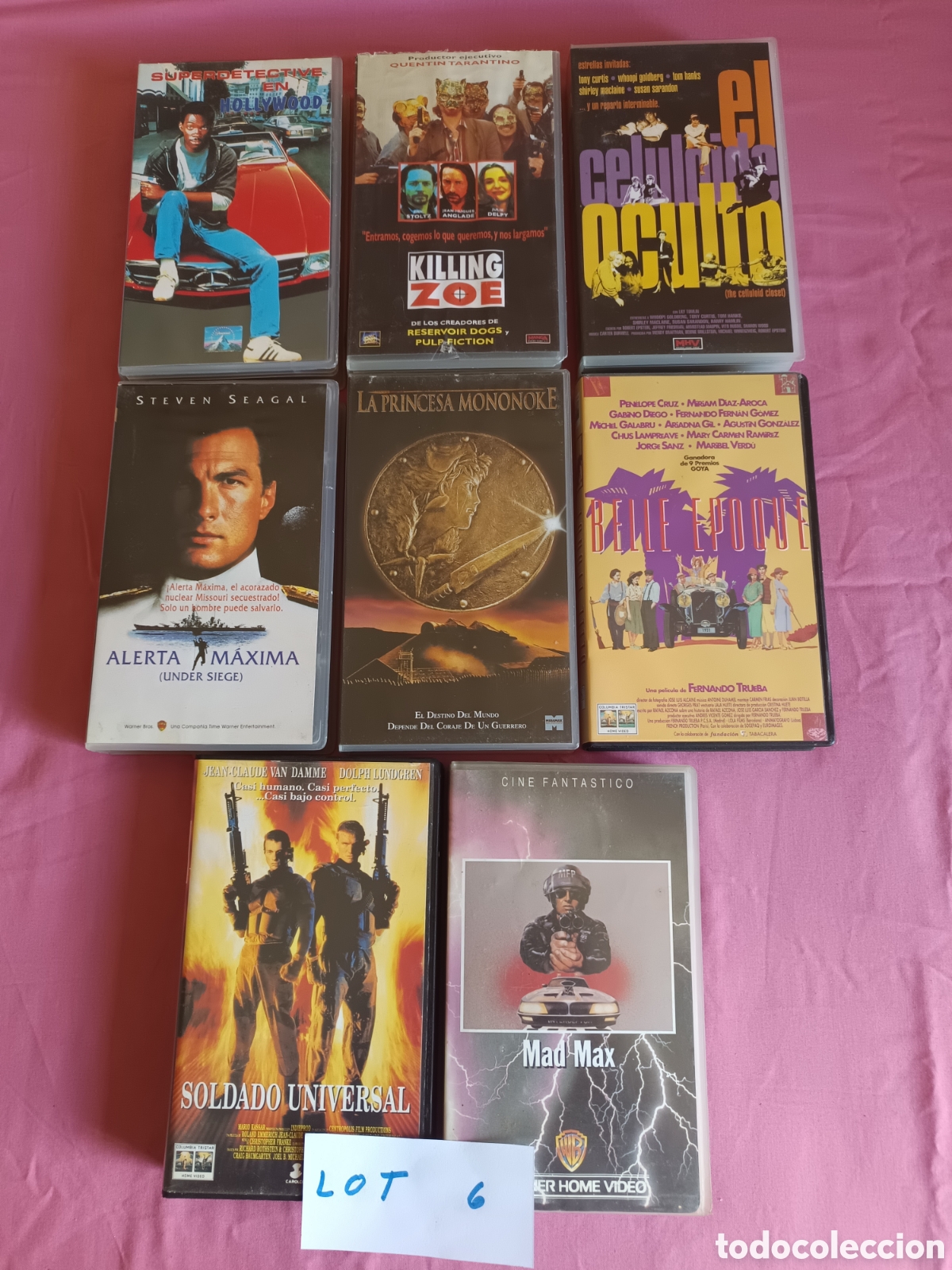Cine: Pel&iacute;culas VHF originales variadas - Foto 7