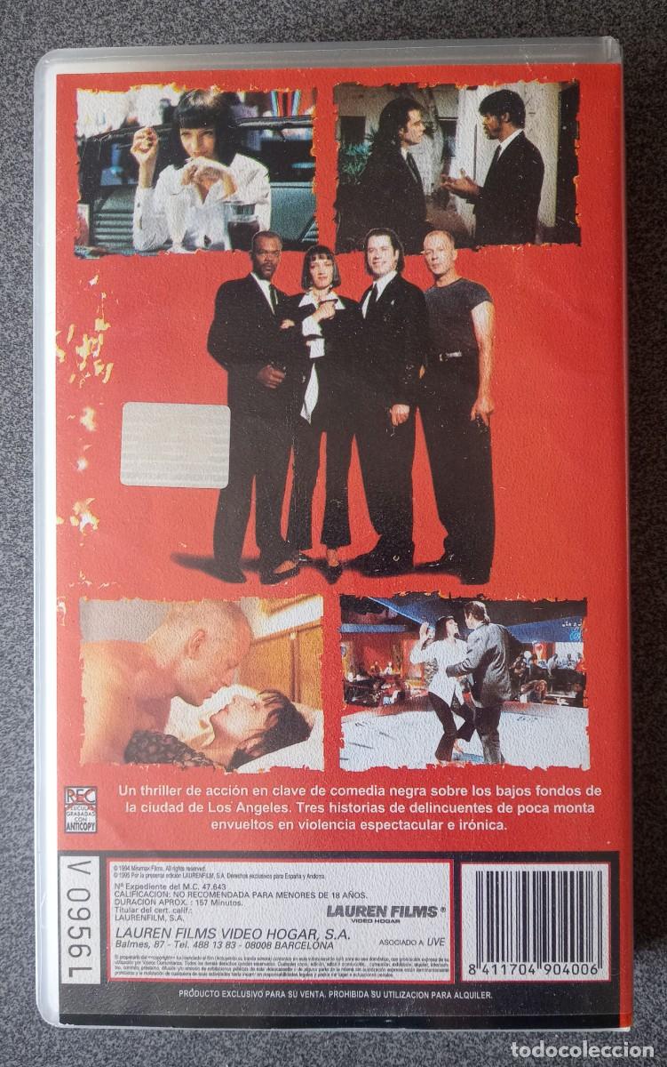 Cine: Pel&iacute;cula VHS Pulp Fiction - Foto 4