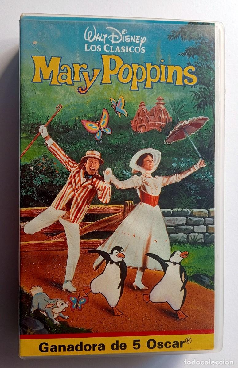 Cinema: PELICULA VHS MARY POPPINS (WALT DISNEY)