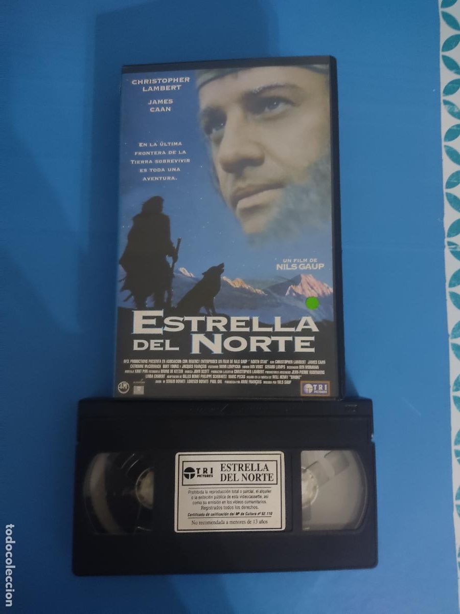 Cinema: PELICULA VHS ESTRELLA DEL NORTE CHRISTOPHER LAMBERT JAMES CAAN A&Ntilde;O 1996