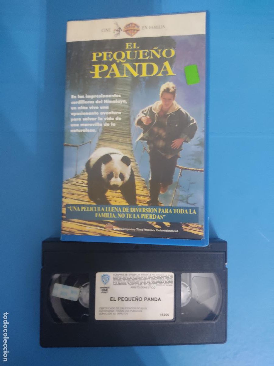 Cinema: PELICULA VHS EL PEQUE&Ntilde;O PANDA A&Ntilde;O 1996