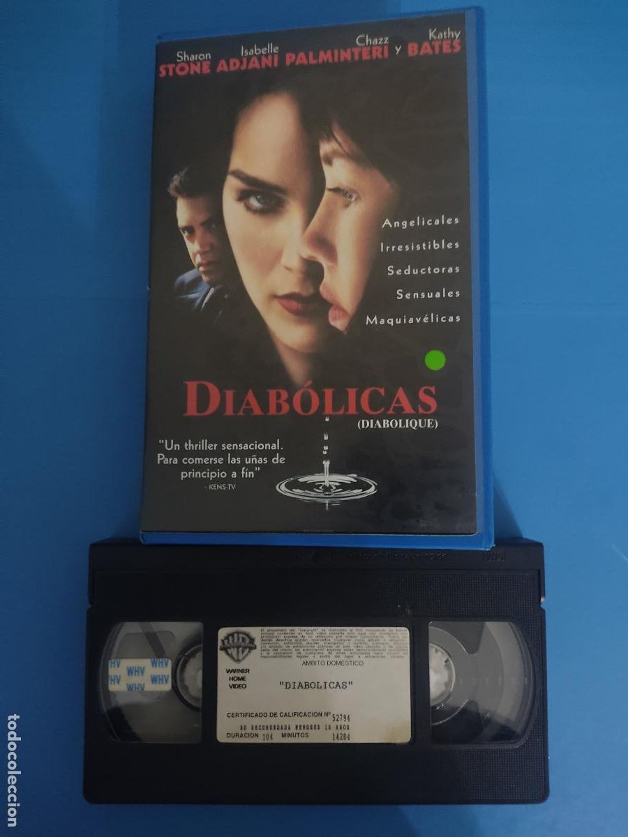 Cinema: PELICULA VHS DIAB&Oacute;LICAS SHARON STONE A&Ntilde;O 1997