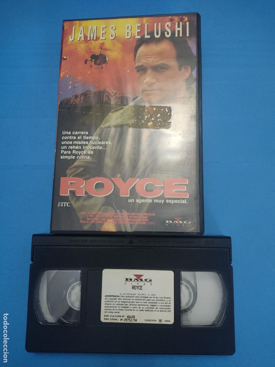 Cine: PELICULA VHS ROYCE JAMES BELUSHI A&Ntilde;O 1999