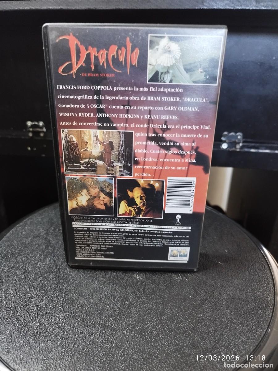Cine: VHS Dr&aacute;cula de Bram Stoker (Espa&ntilde;ol) - Foto 2