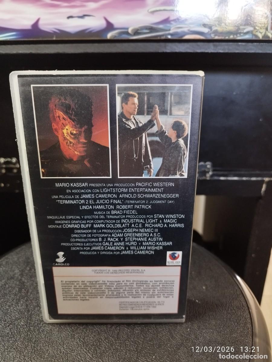 Cine: VHS Terminator 2: El Juicio Final - Foto 2