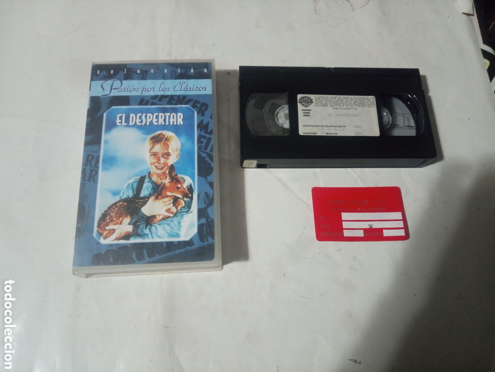 Cine: VHS el despertar Gregory peck
