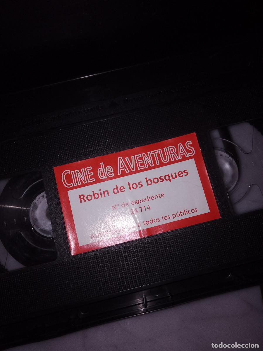 Cine: Robin de los bosques vhs - Foto 2
