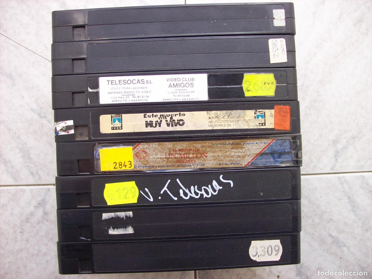 Cine: LOTE 8 TITULOS VHS LA ESPADA DEL PODER DOUBLE DRAGON - Foto 2