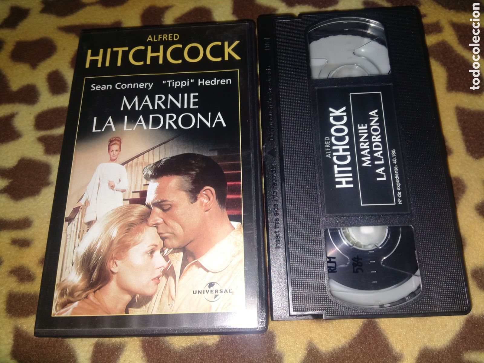 Cine: VHS- Marnie la ladrona- Alfred Hitchcock