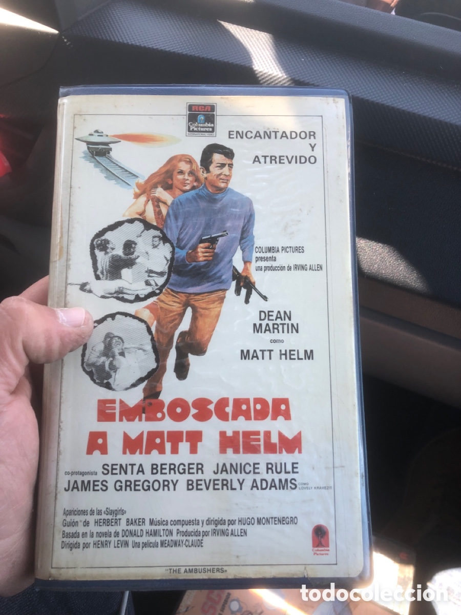 Cine: VHS V&Iacute;DEO CLUB EMBOSCADA A MAT MELM