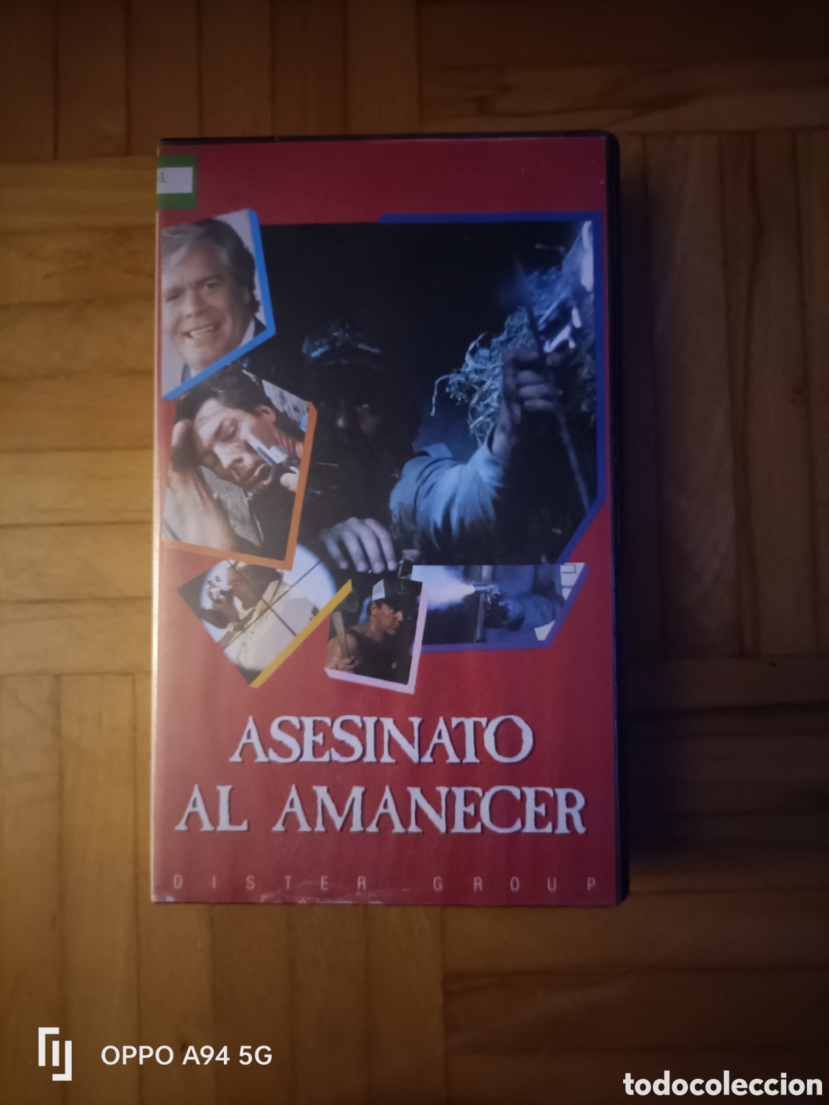 Cine: VHS Asesinato al Amanecer | Acci&oacute;n Suspense 90s | Edici&oacute;n Dister Group | Rareza Videoclub