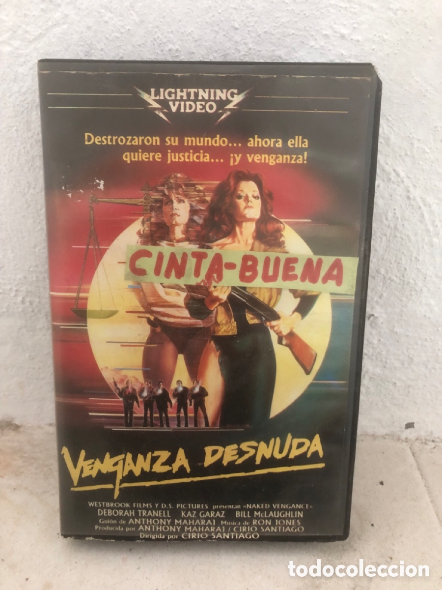 Cine: VHS V&Iacute;DEO CLUB VENGANZA DESNUDA