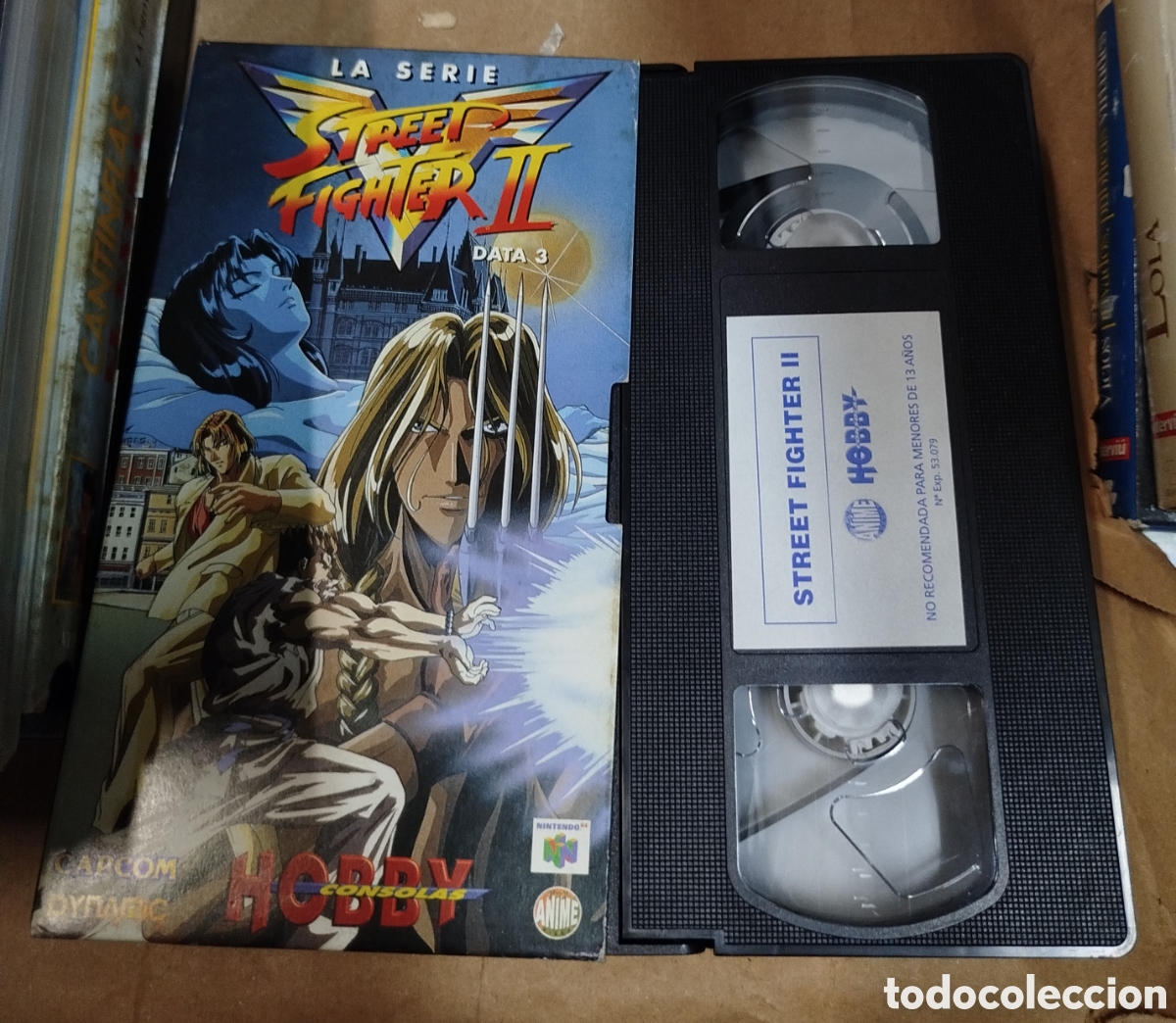 Cine: Street Fighter II Data 3. VHS - Foto 2