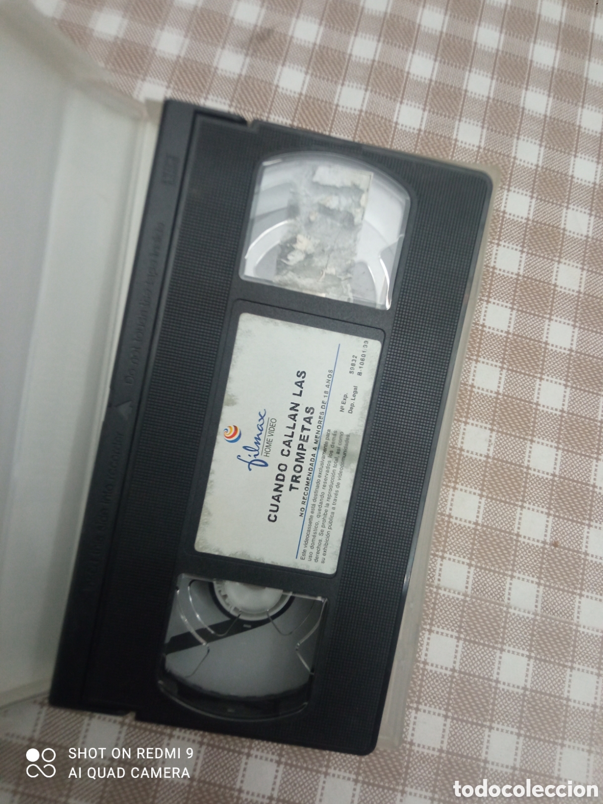 Cine: Cuando callan las trompetas vhs - Foto 2