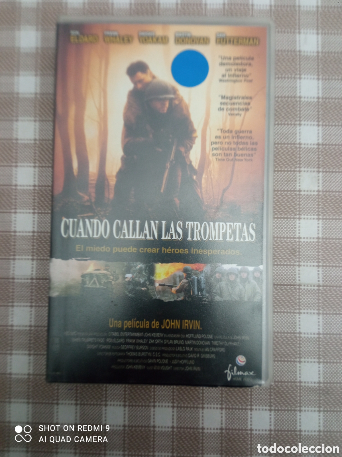 Cine: Cuando callan las trompetas vhs - Foto 1