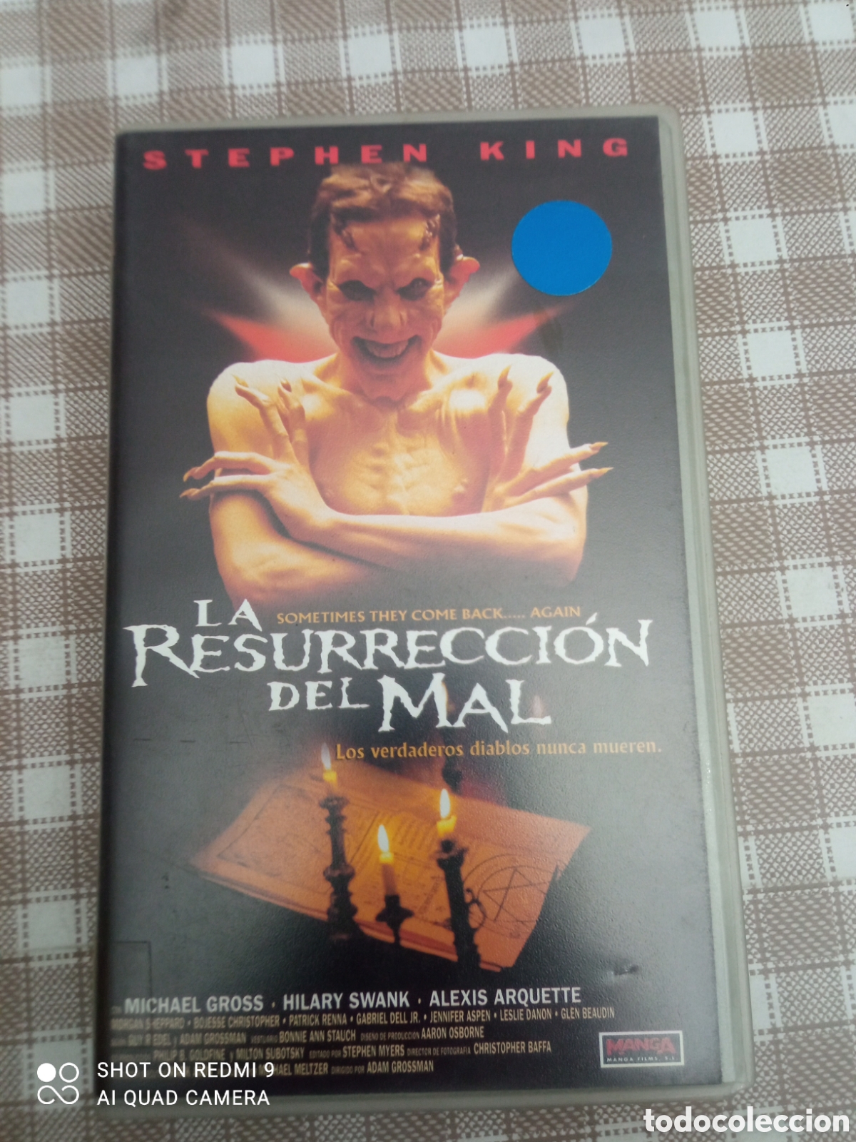 Cine: La resurrecci&oacute;n del mal vhs