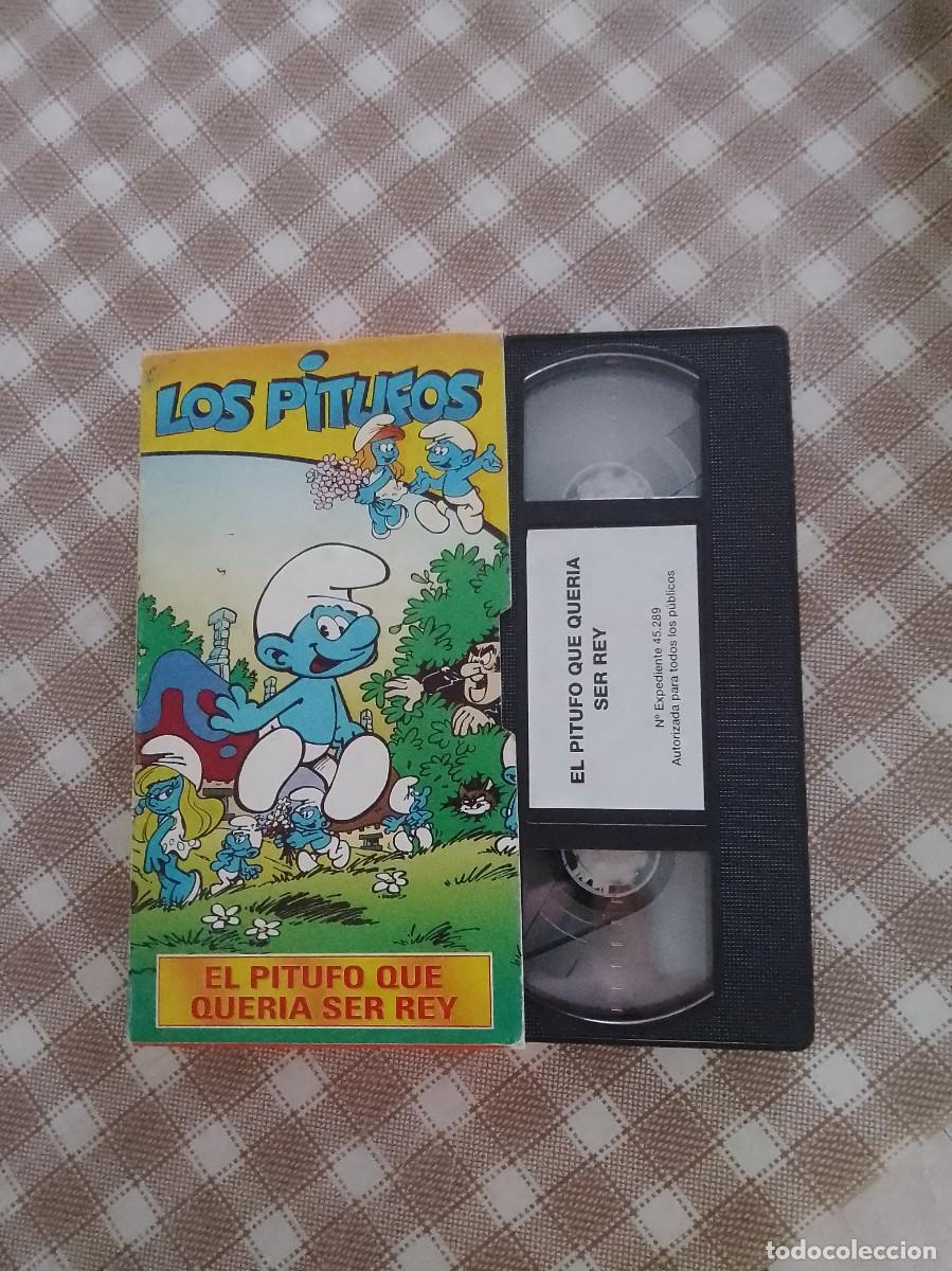 Cine: Los pitufos vhs ser rey vhs - Foto 1