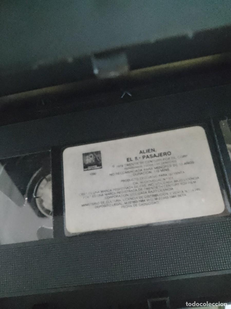 Cine: Alien VHS el 8 pasajero vhs - Foto 2
