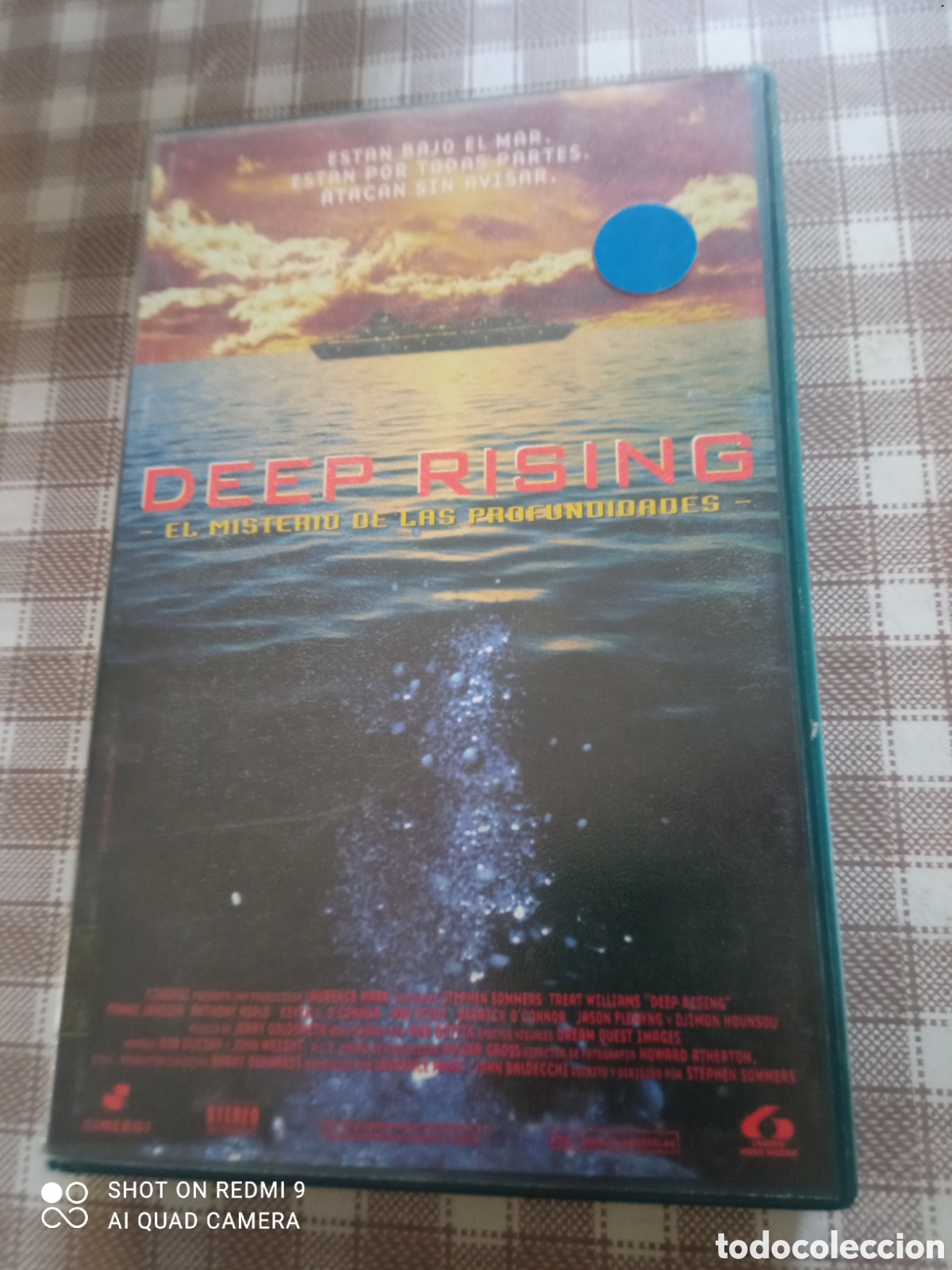 Cine: DEEP RISING [ CAJA GRANDE VHS ]