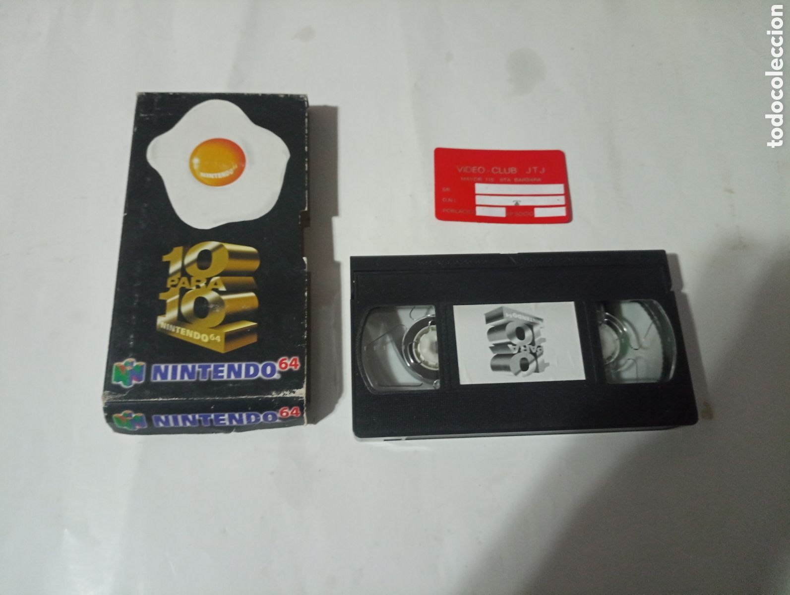 Cine: VHS 10 para 10 Nintendo 64