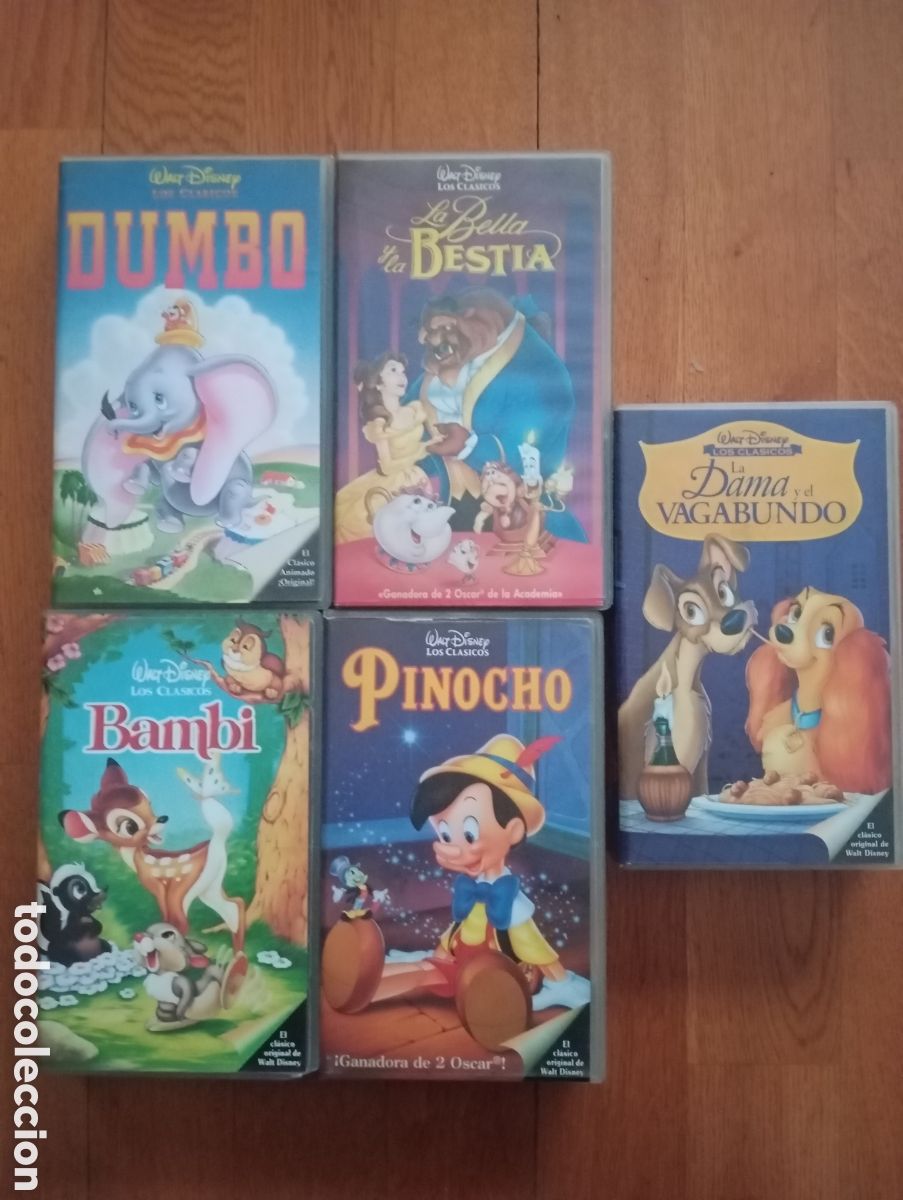 Cine: Pel&iacute;culas Disney VHS