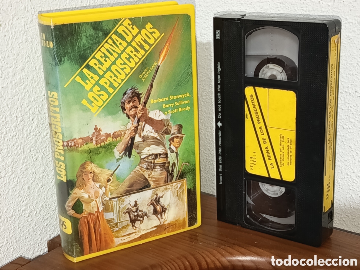 Cine: La reina de los proscritos. Pel&iacute;cula VHS