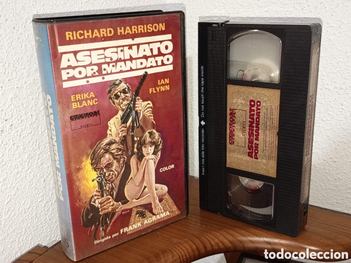 Cine: Asesinato por mandato. Pel&iacute;cula VHS