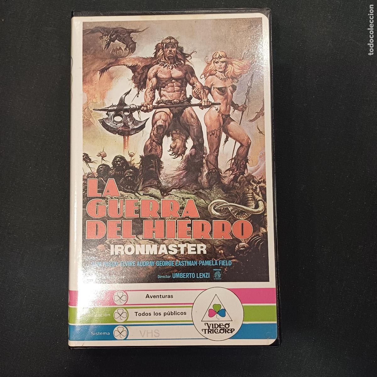 Cinema: LA GUERRA DEL HIERRO/IRONMASTER/UMBERTO LENZI/VHS.
