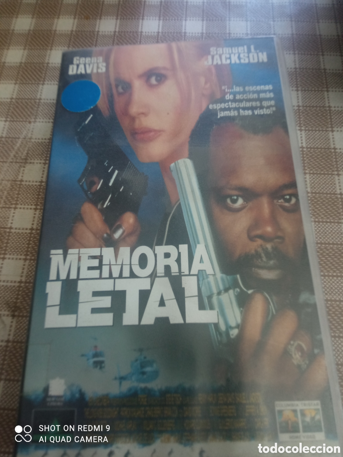 Cine: Memoria letal ( vhs caja peque&ntilde;a)