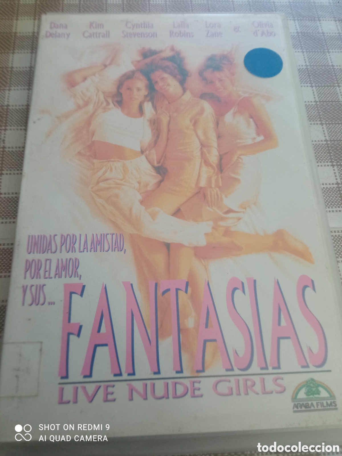 Cine: Fantas&iacute;as ( vhs caja grande)
