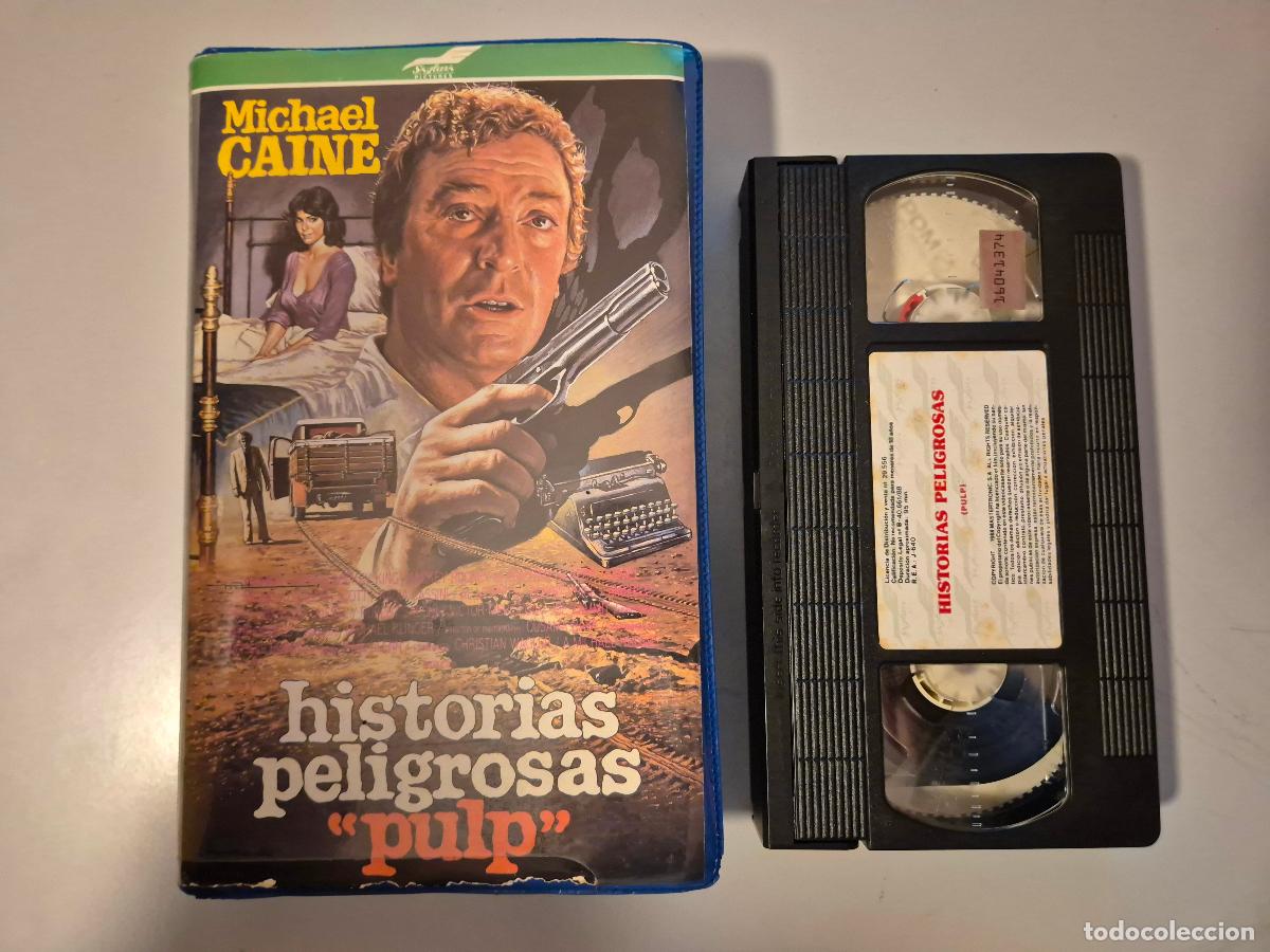 Cine: HISTORIAS PELIGROSAS &rdquo;PULP&rdquo; VHS (B)