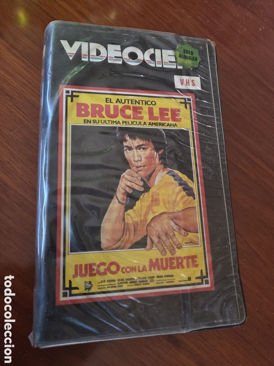 Cine: VHS Bruce Lee JUEGO CON LA MUERTE ( El Autentico Bruce Lee ) Videoclub VIDEOCIEN