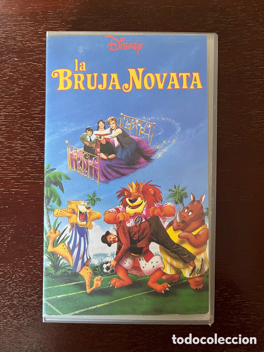 Cine: VHS La Bruja Novata Disney Espa&ntilde;ol