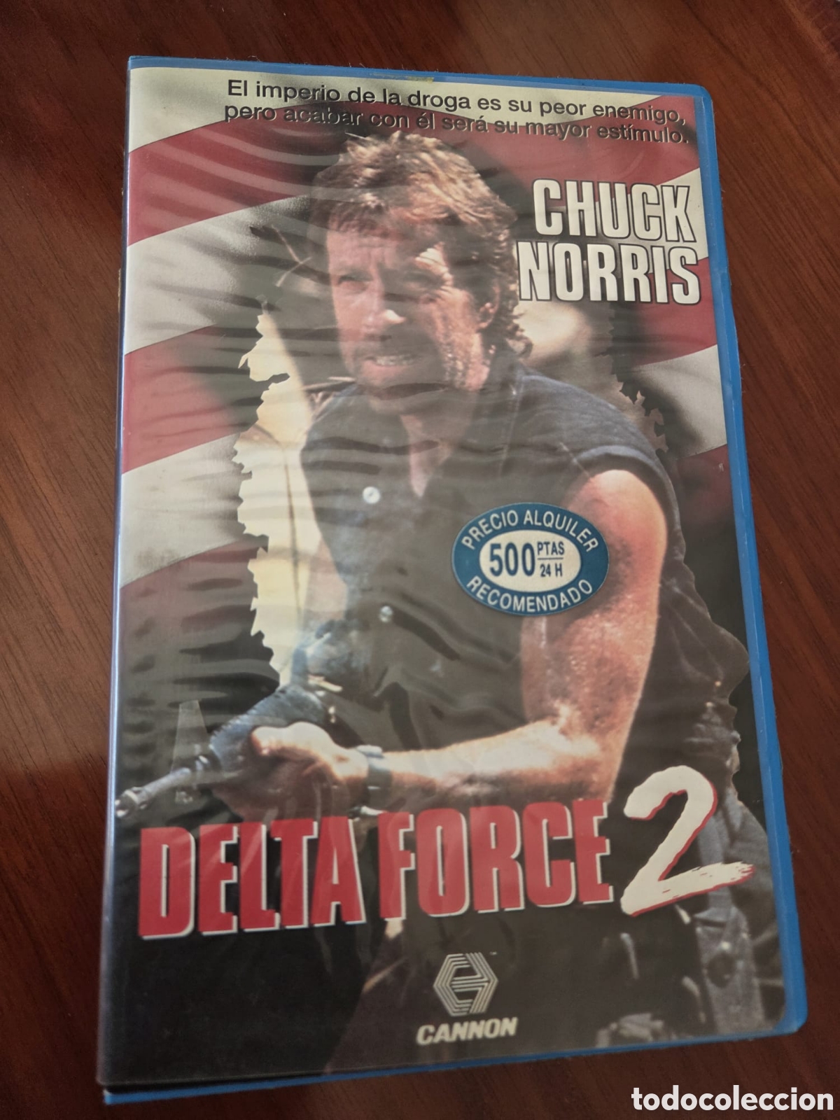 Cine: VHS DELTA FORCE 2 (Chuck Norris) 1a Edici&oacute;n de Videoclub
