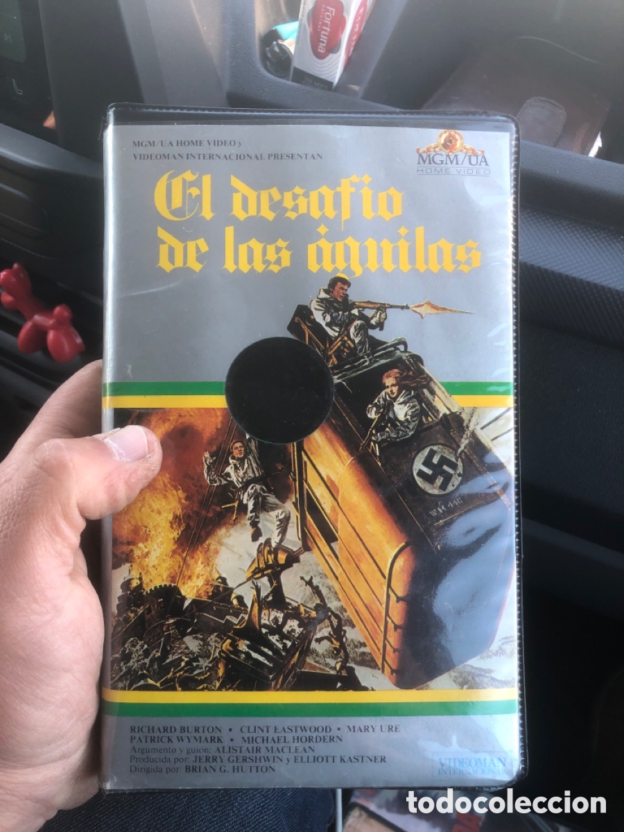 Cine: VHS V&Iacute;DEO CLUB EL DESAF&Iacute;O DE LAS AGUILAS