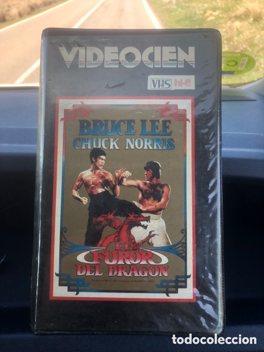 Cine: VHS V&Iacute;DEO CLUB EL FUROR DEL DRAG&Oacute;N