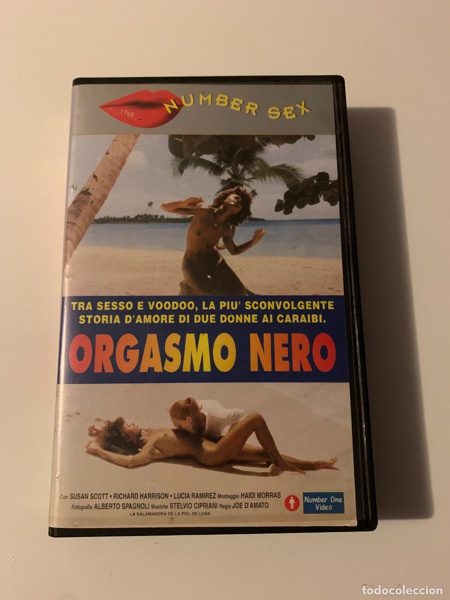 Kino: ORGASMO NERO VHS PAL CN55092 NUMBER ONE SUSAN SCOTT LUCIA RAMIREZ JOE D'AMATO