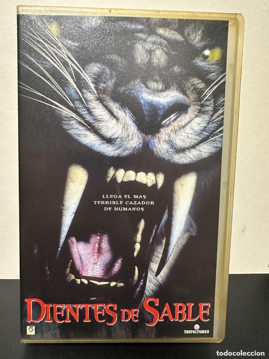 Cine: Dientes De Sable (VHS) - Foto 1
