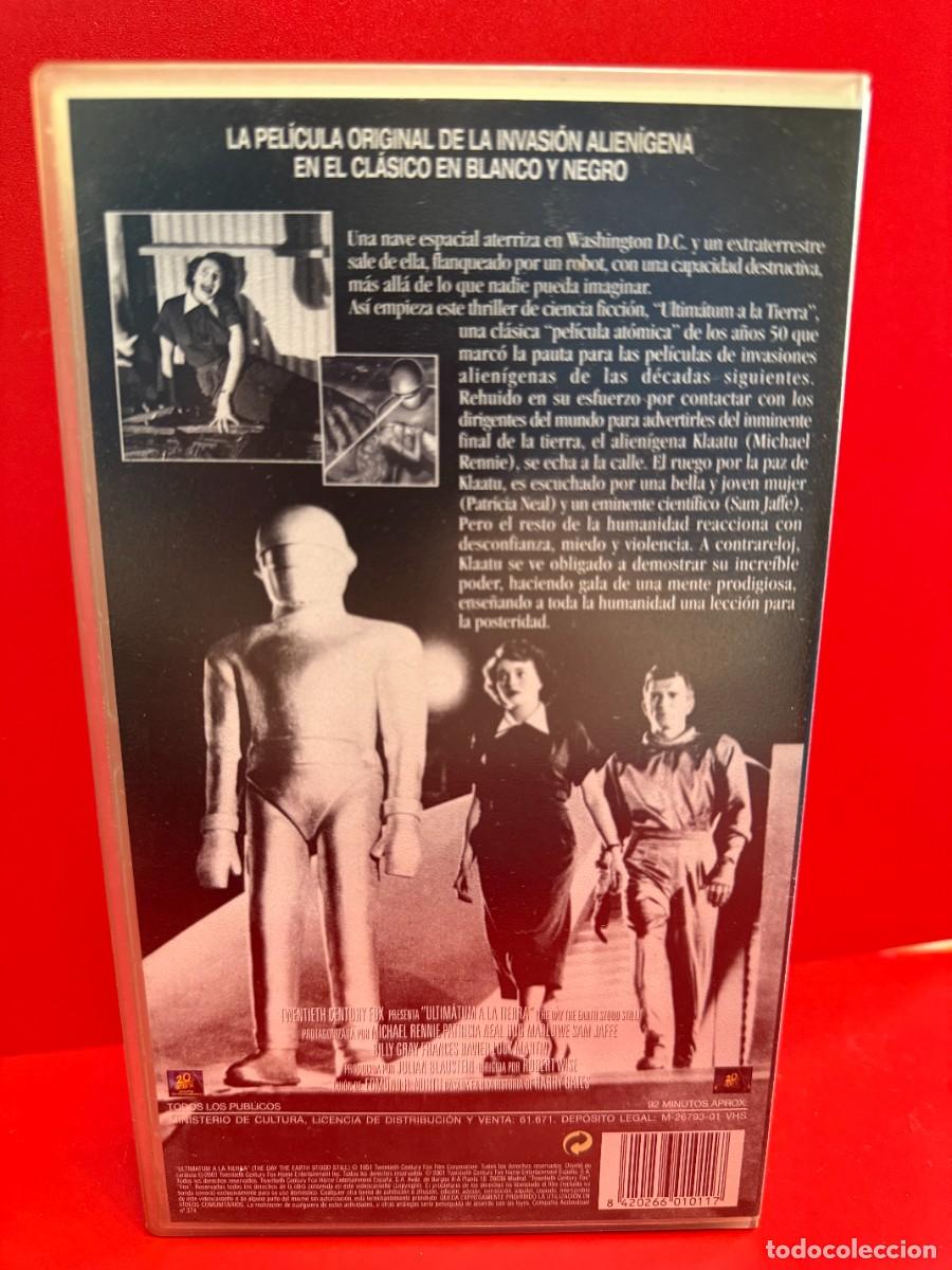 Cine: Ultim&aacute;tum A La Tierra (VHS) - Foto 3