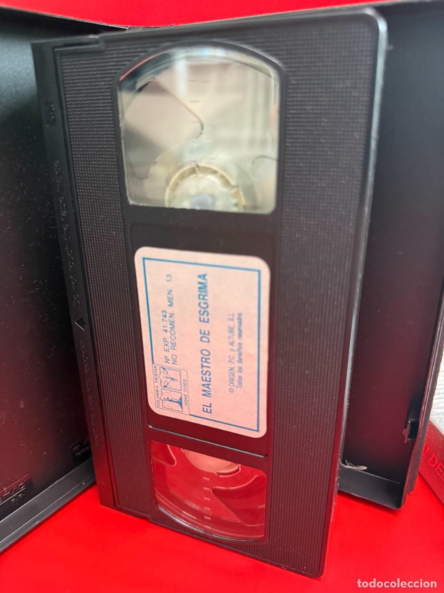 Cine: El Maestro de Esgrima (VHS) - Foto 3