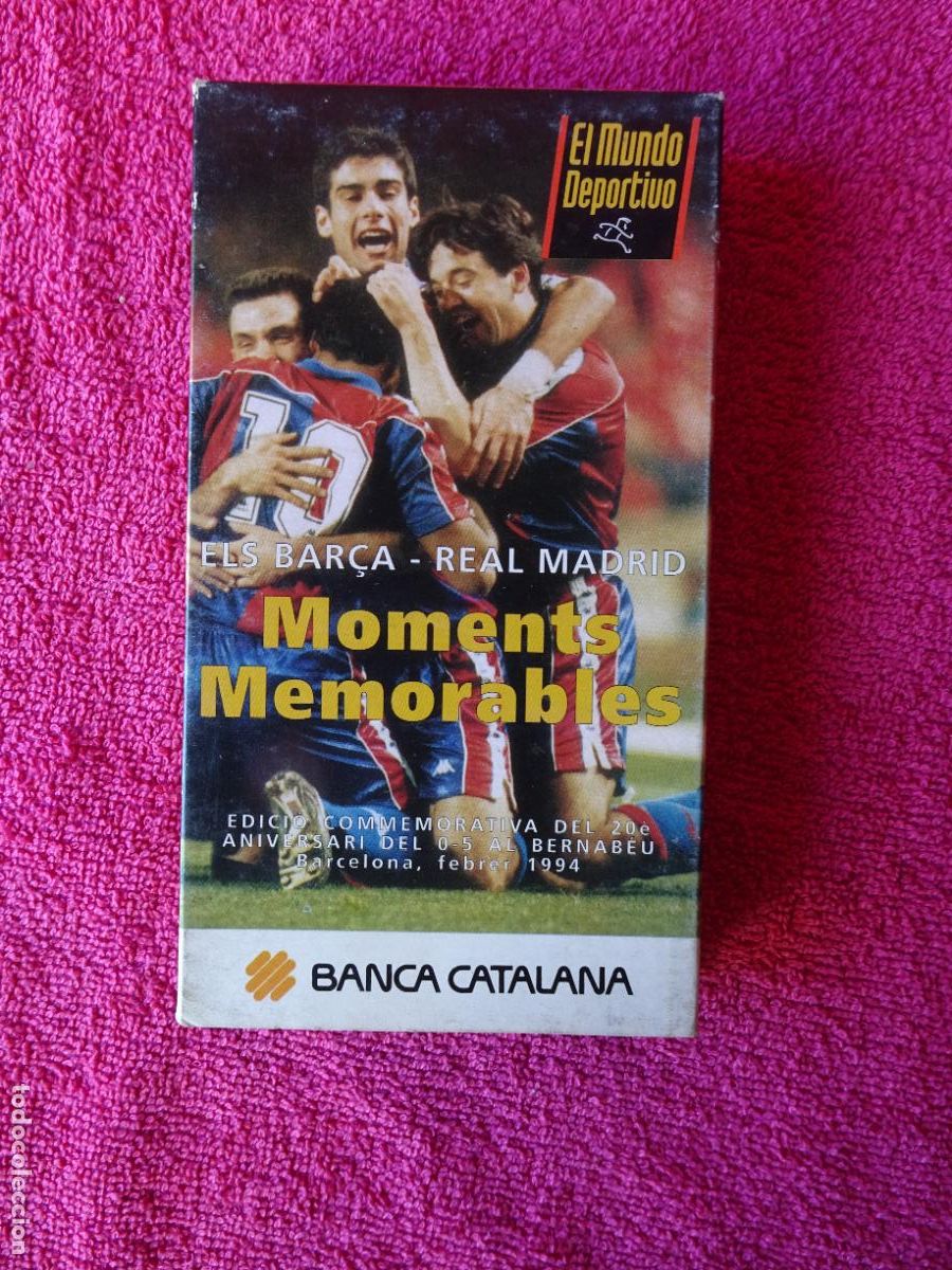 Cinema: moments memorables els bar&ccedil;a - real madrid 1994 mundo deportivo banca catalana