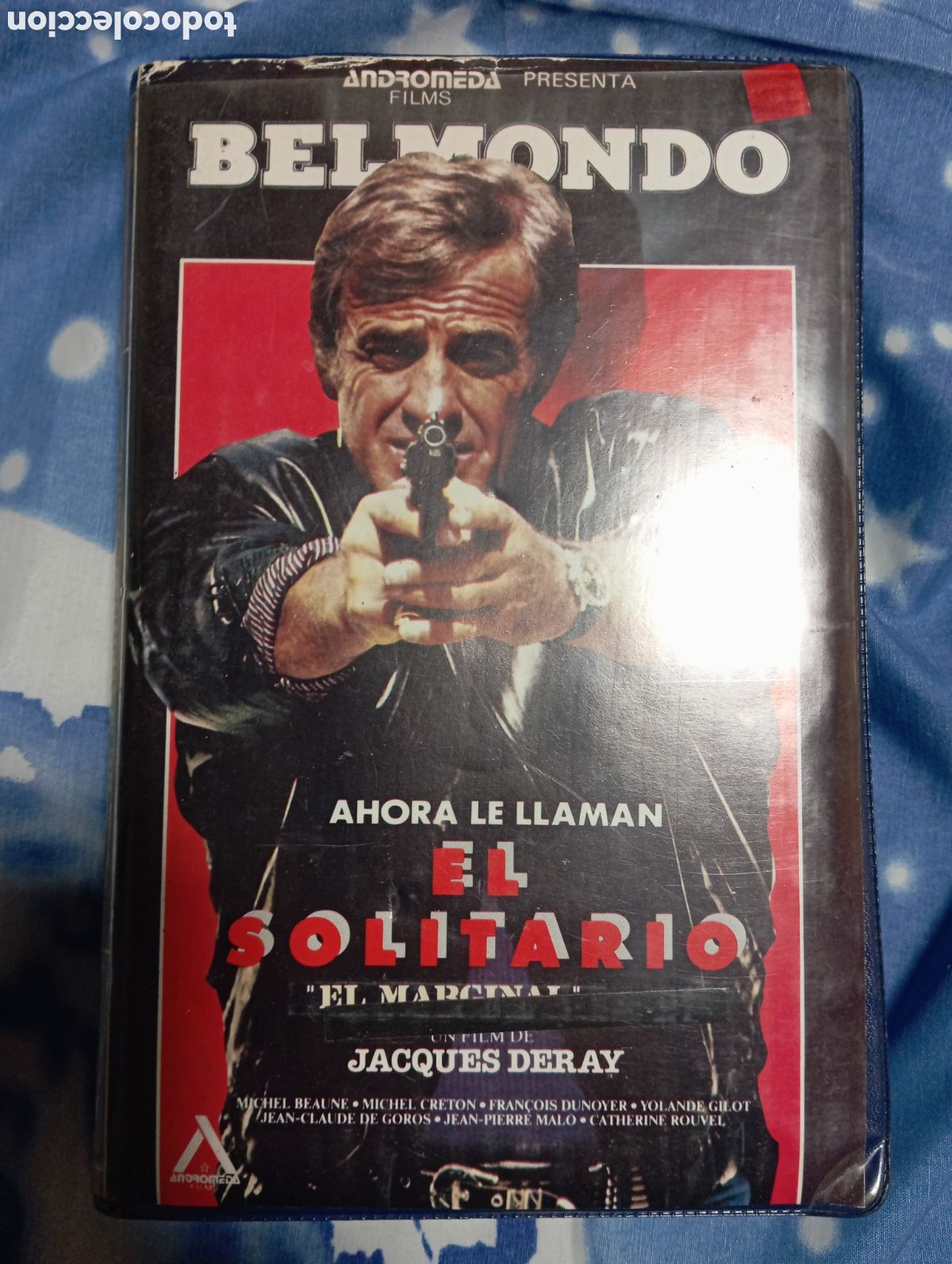 Cine: VHS Belmondo El Solitario EL MARGINAL 1a Edici&oacute;n de Videoclub