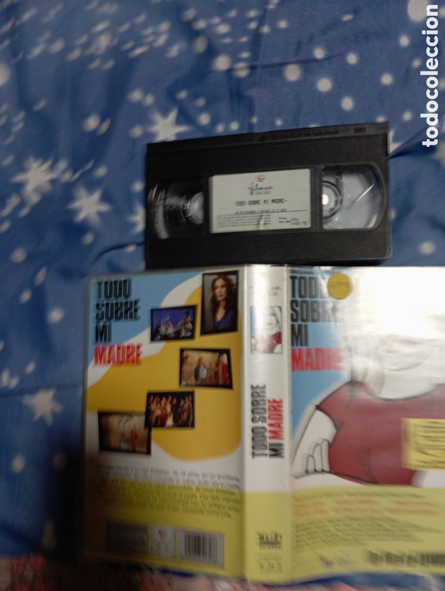 Cine: VHS Pedro Almod&oacute;var Todo sobre mi madre 1a Edici&oacute;n de Videoclub CAJA GRANDE 1999