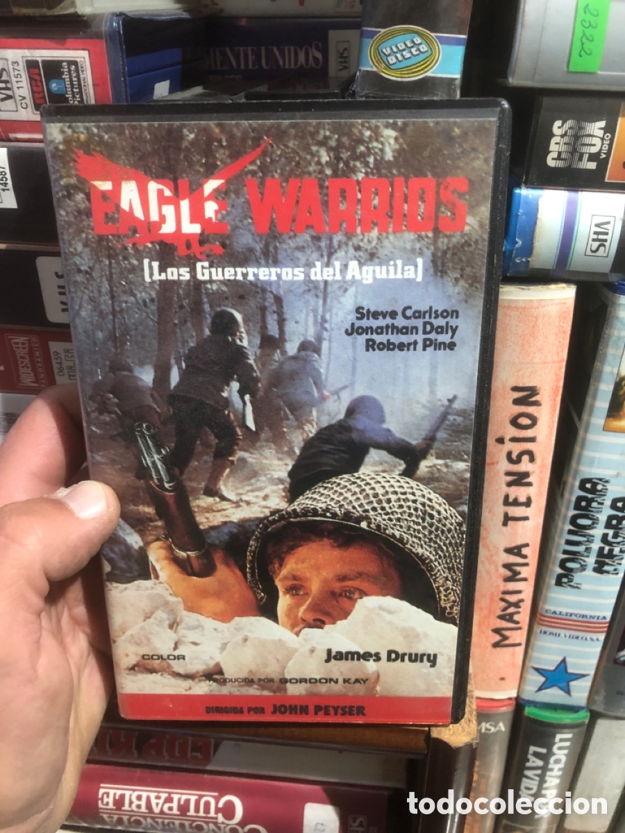 Cine: VHS V&Iacute;DEO CLUB EAGLE WARRIORS